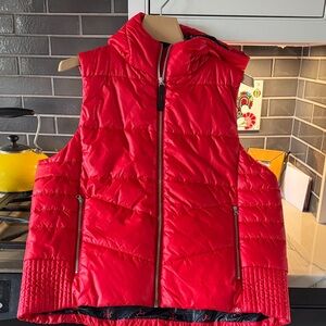 Krimson Klover Bright Red Kids Puffer Vest